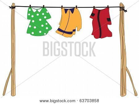 Clothes On A Rope