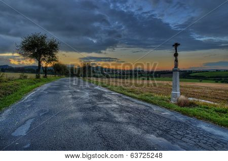 Cross the road