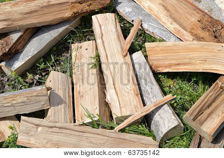 Heap Of Firewood
