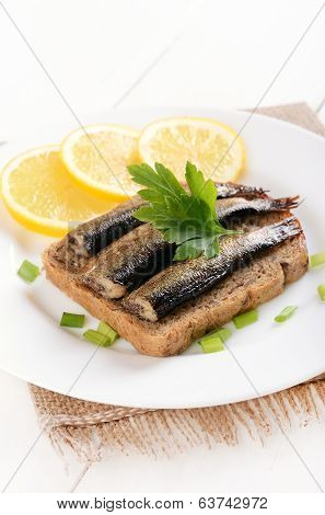 Bread With Sprats