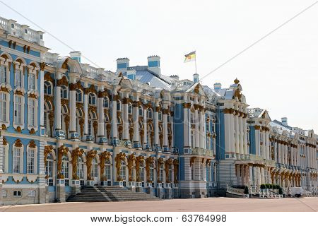 The Catherine Palace In Pushkin (leningrad Region) In Pushkin, Russia
