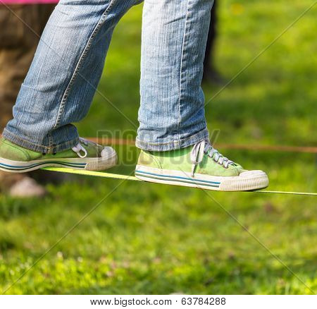  city slack-line
