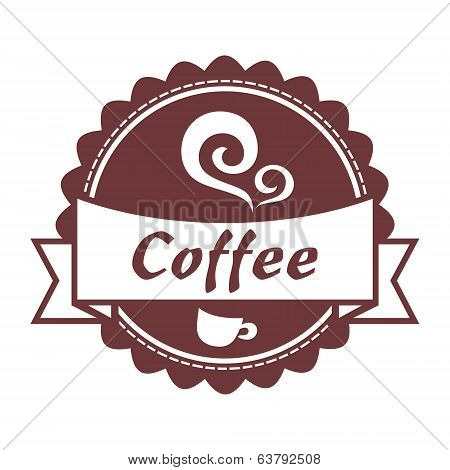 Coffee vintage label.
