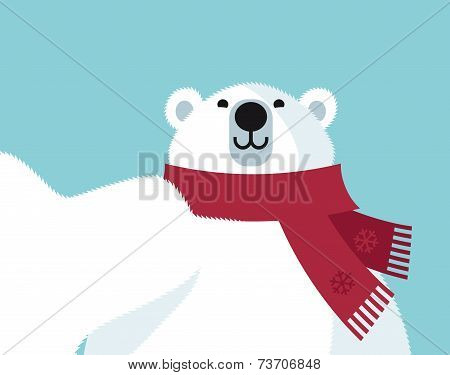 Polar Bear selfie