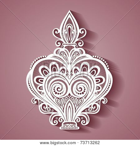 Vector Decorative Ornate Perfume