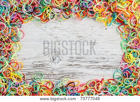 Frame Made Of Loom Bands