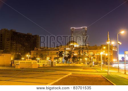 The Egyptian Museum At Tahrir Square In Cairo On January 1, 2015