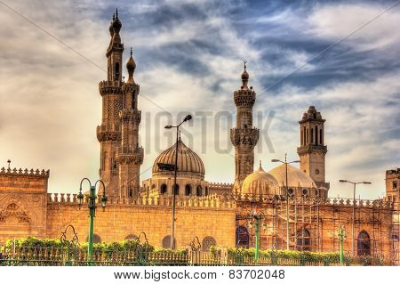 Al-azhar Mosque In Cairo - Egypt