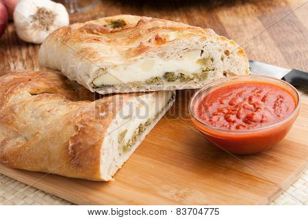 Stromboli Stuffed Bread