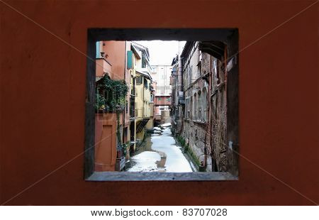 Moline Canal In Bologna
