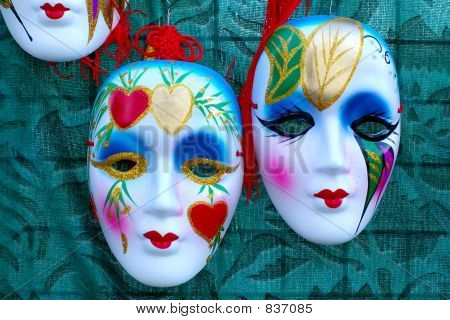Venezianische Masken