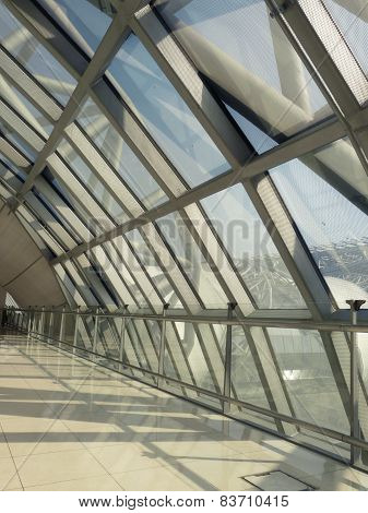 Curve Glass Wall