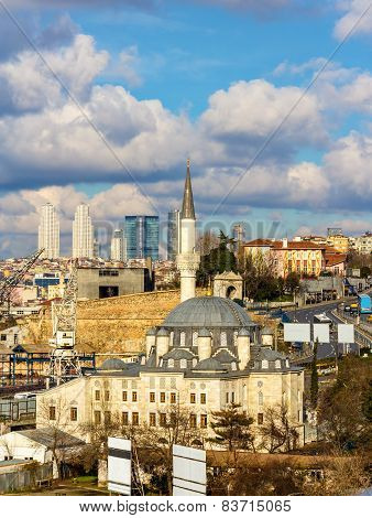 View Of The Sokullu Mosque In Istanbul - Turkey