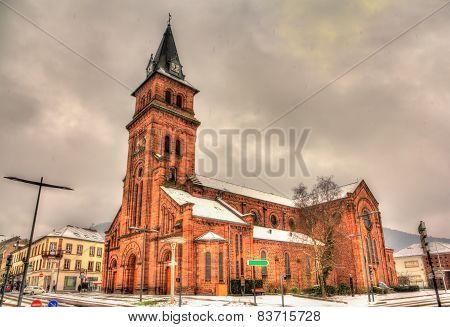 Saint Martin Chruch In Saint-die-des-vosges - Lorraine, France