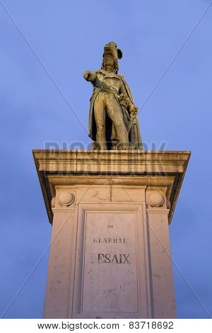 General Desaix Statue At Place De Jaude, Clermont-ferrand, France