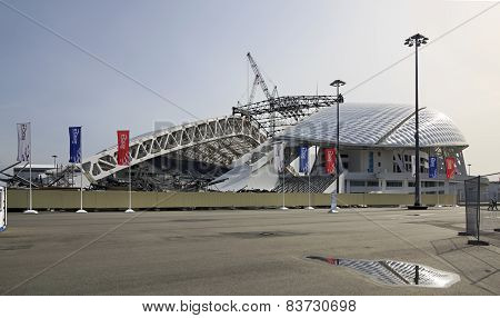 Fisht Stadium is being reconstructed.