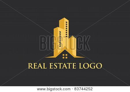 Vector Art Real Estate Logo