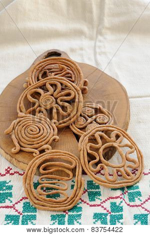 Teterki, Russian Rye Cookies For Spring Equinox Selebration
