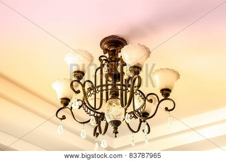 Lamp Metal Ceiling Light Fixture