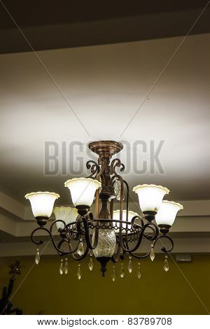 Lamp Metal Ceiling Light Fixture