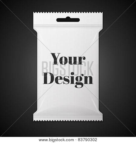White Sachet bag package For Coffee, Salt, Sugar, Pepper, Spices, Sachet, Sweets, Chips