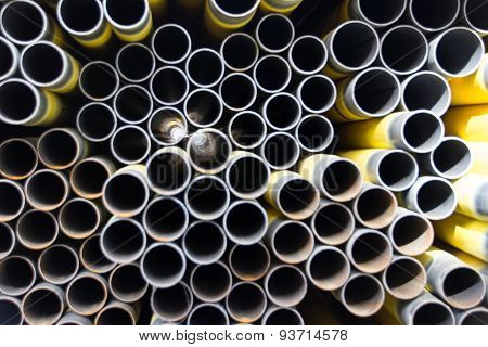 Yellow Industrial Pipes II