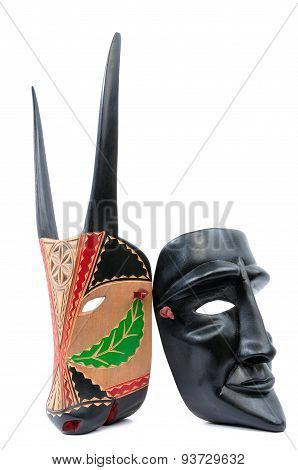 Traditional Masks Of Sardinia.