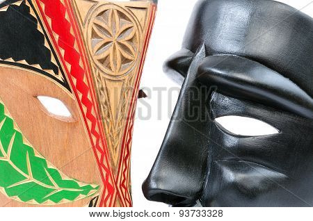 Traditional Masks Of Sardinia.