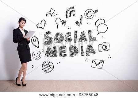 Social Media Concept