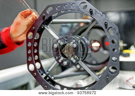 Small Ritchey–chretien Telescope In Laboratory