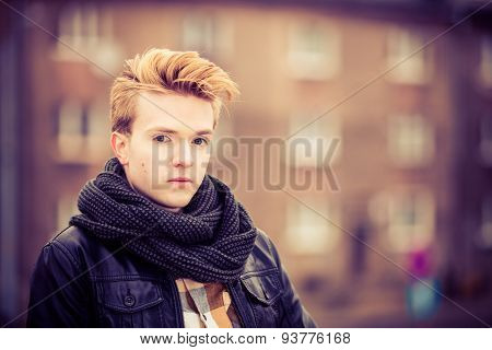 Handsome Fashionable Man Outdoor