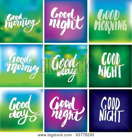 Set Of Vector Signs