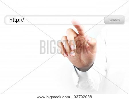 Touch Http Search Bar