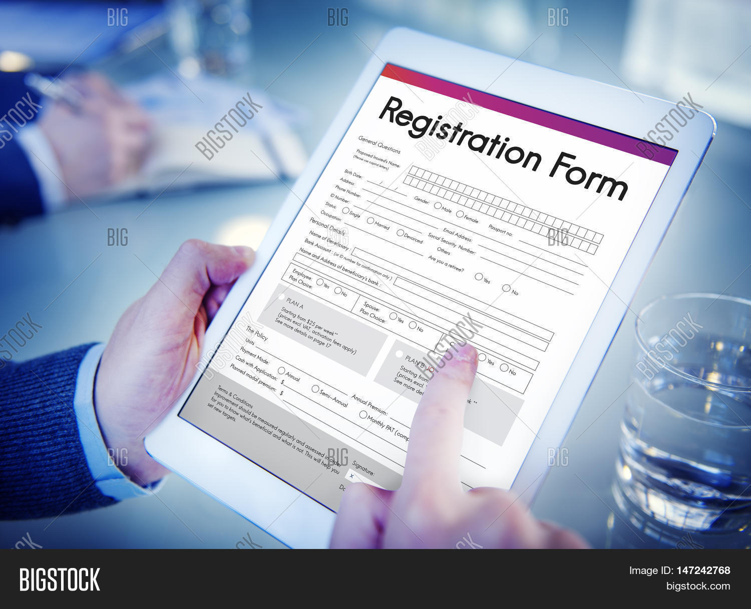 Registration Image & Photo (Free Trial) Bigstock