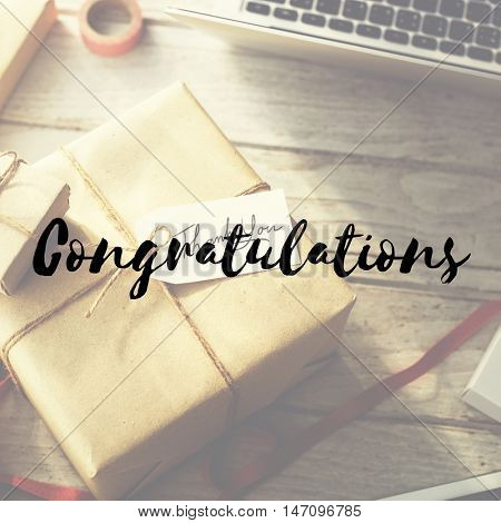 Arts & Crafts Gift Present Give Sharing Congratulations Concept