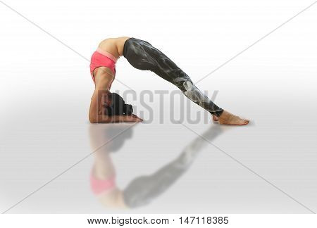 Dvi-pada-viparita-dandasana Yoga