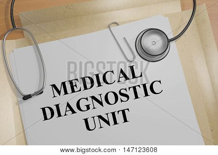 Medical Diagnostic Unit Concept