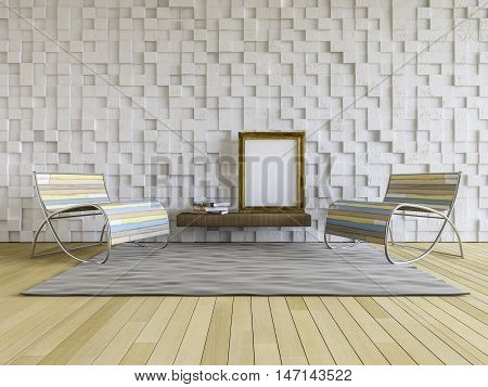 3Ds Interior-living Room