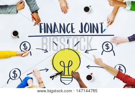 Finance Joint Planning Balance Banking Budget Concept