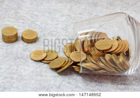 Money In The Glass