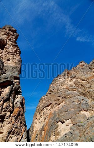In Oman  The Old Mountain  Gorge