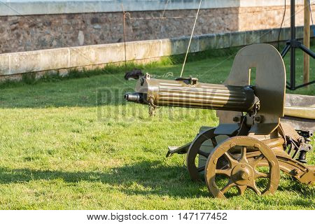 Machine Gun Of The Russian Army