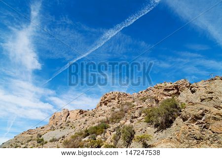 In Oman  The Old     Cloudy  Sky