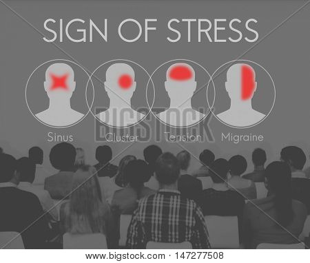 Headache Symptom Migraine Tension Cluster Concept