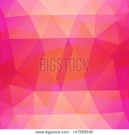 beautiful color, abstract polygonal background. vector illustration. space for text, concept Kaleidoskop