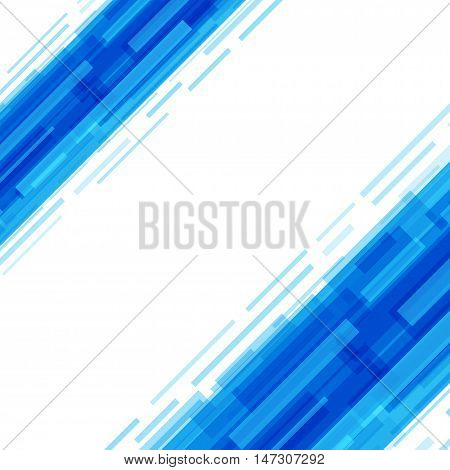 Digital Geometric Lines Abstract Vector Background