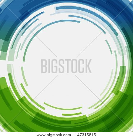 Digital geometric lines circles abstract vector background bright and transparency. Good for Banners, Flyers, Posters, Brochures.