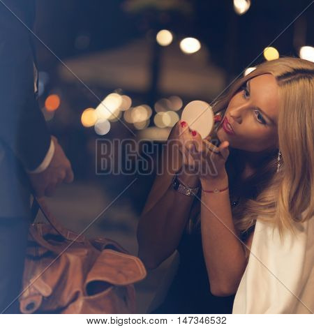 Makeup Touch Ups On A Date