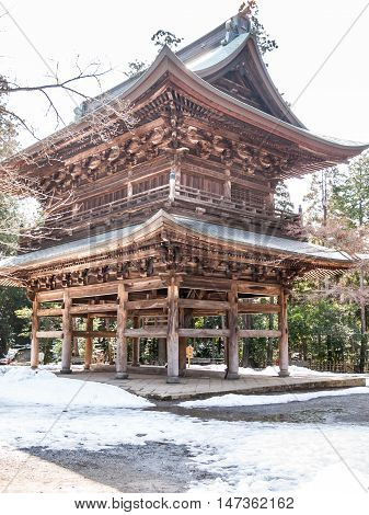 Wood Building In Kamakura