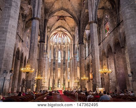 Santa Maria Del Mar Cathedral